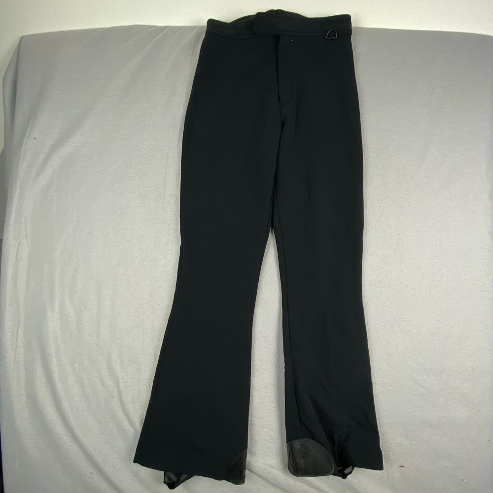 Schoeller of Switzerland AFRC Ski Pants Womens 27 Long Black Stirrups Ankle